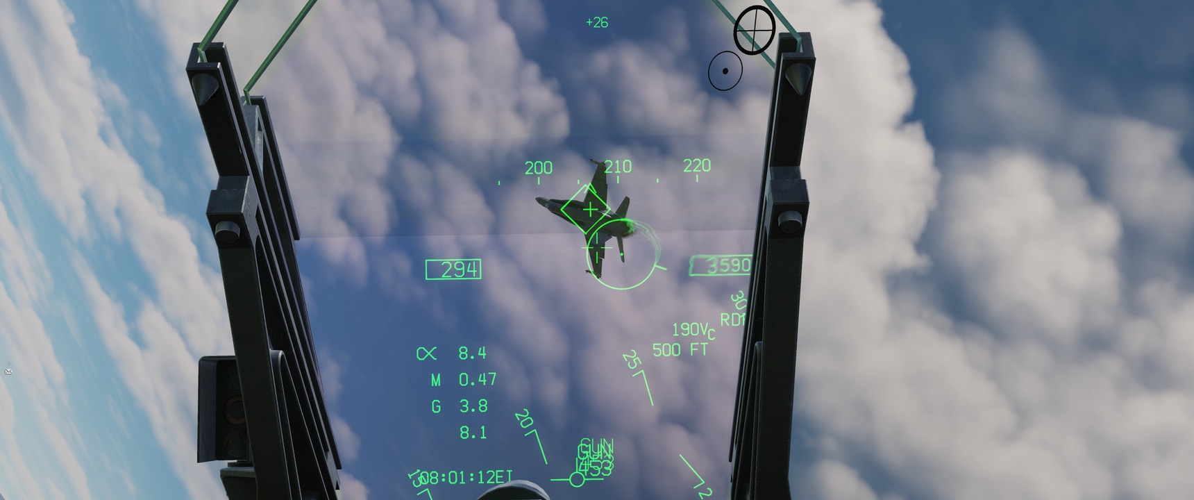 F/A-18C Hornet - Head Up Display